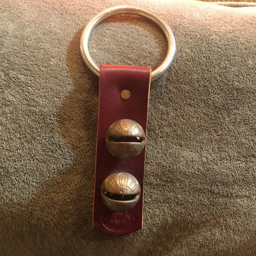 New England bells. Help to train your dog to ring the bells to go potty
